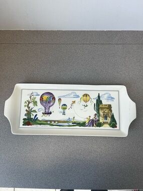 Villeroy & Boch Le Ballon White Sandwich Serving Tray 16 x 6